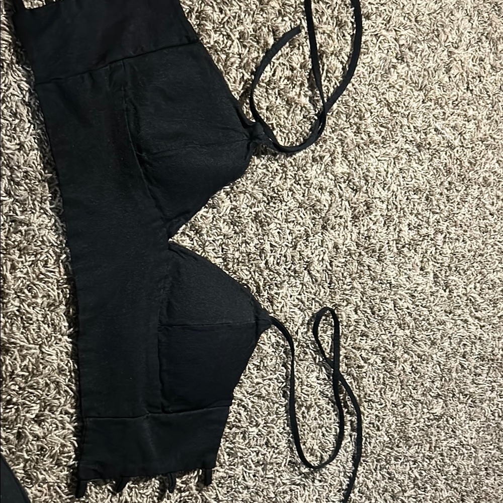 Black Strappy Bralette
